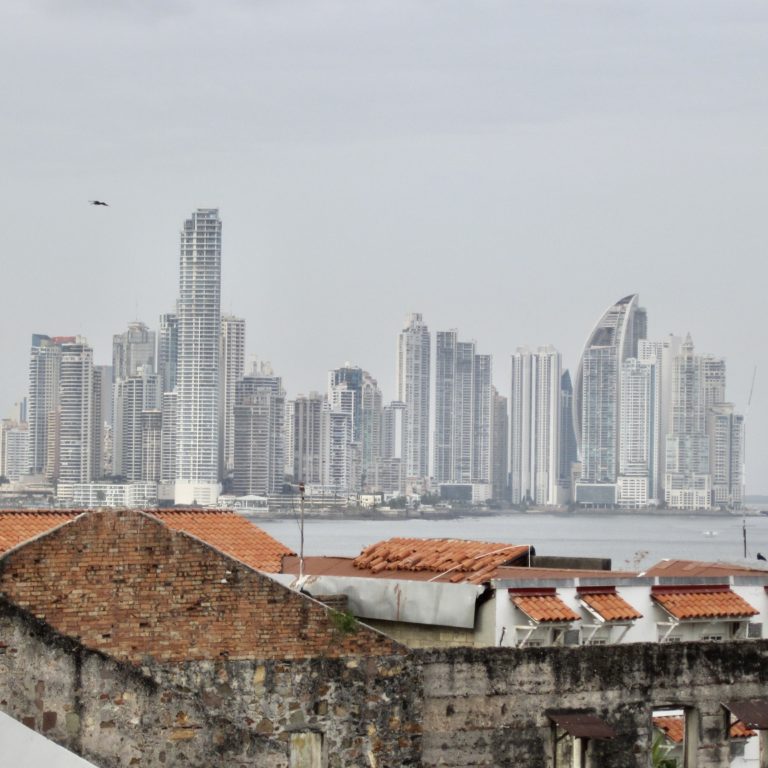 Rooftop views of Panama City
