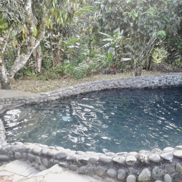 Natural pool at Mystica
