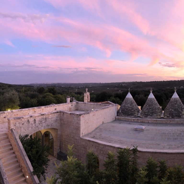 Romantic getaways Ostuni dreamy skies