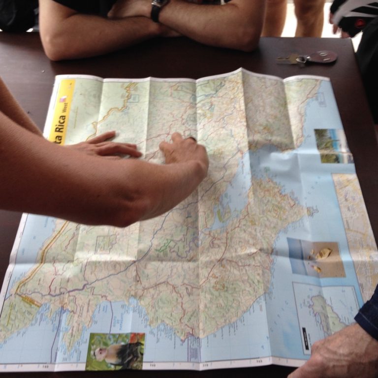 Activity holidays Planning the route