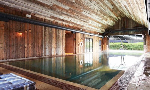 Indoor pool Cowshed Spa