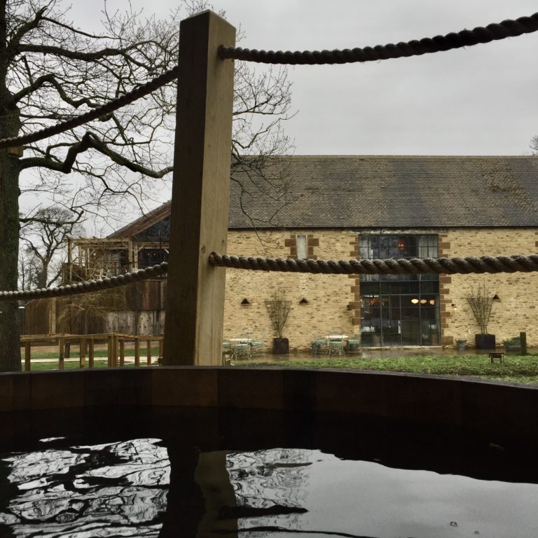 Weekend breaks UK Hot tub Soho Farmhouse