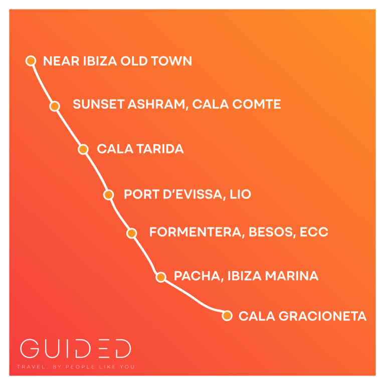 Ibiza holidays route