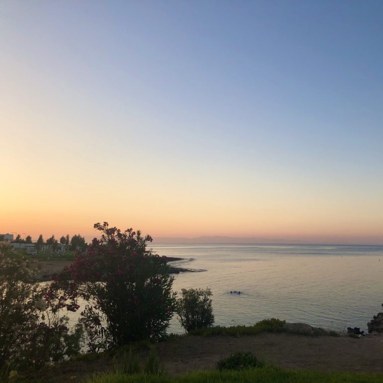 Sunsets at Sirena Bay