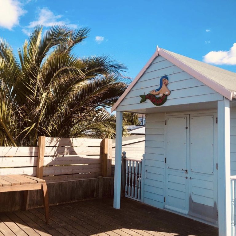 Beach huts