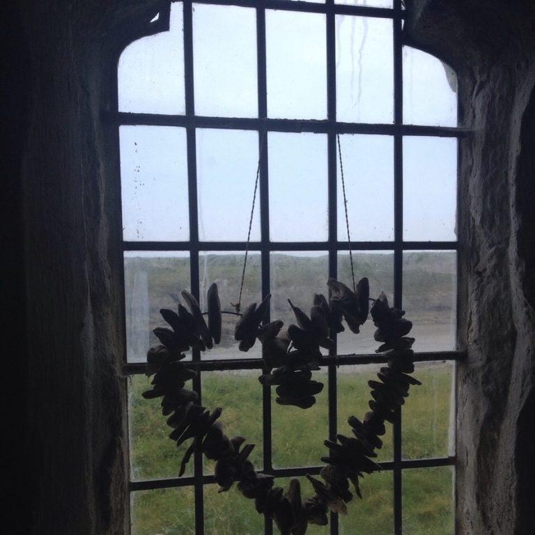 Inside the church by the sea