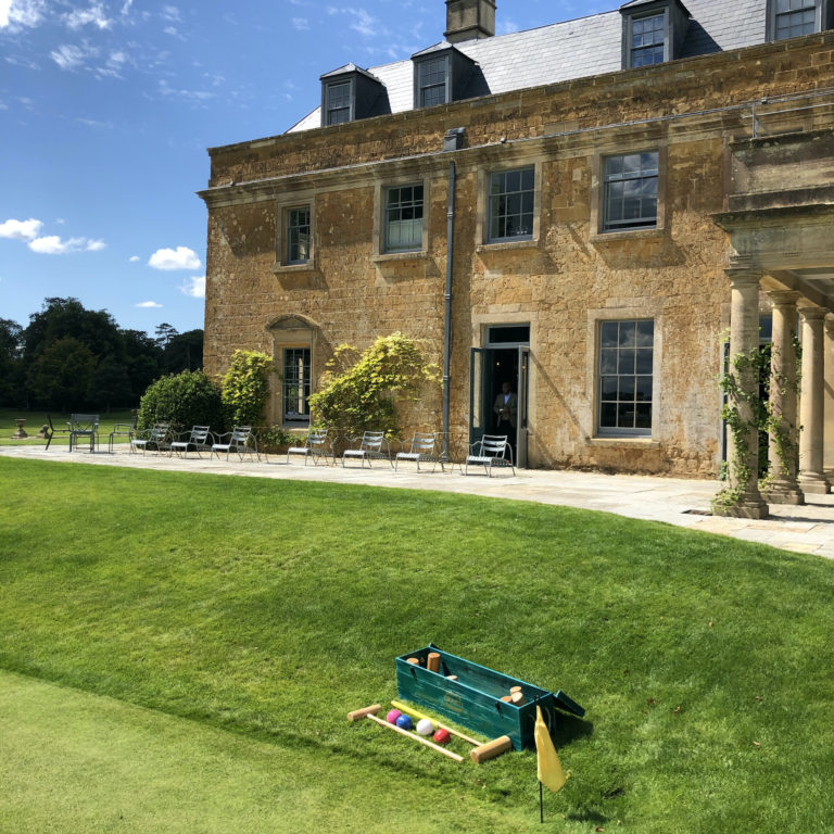 Croquet at The Newt