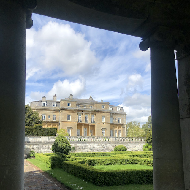 View of Luton Hoo Hotel from Formal Gardens
