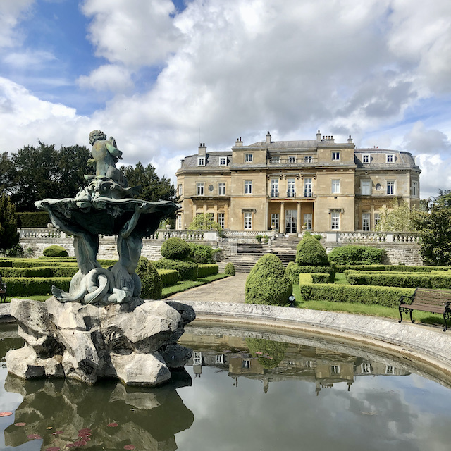 View of Luton Hoo Hotel from Formal Gardens